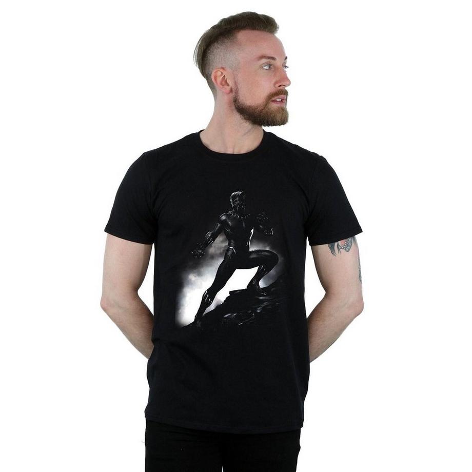 MARVEL Black Panther Grafikdruck T-Shirt  