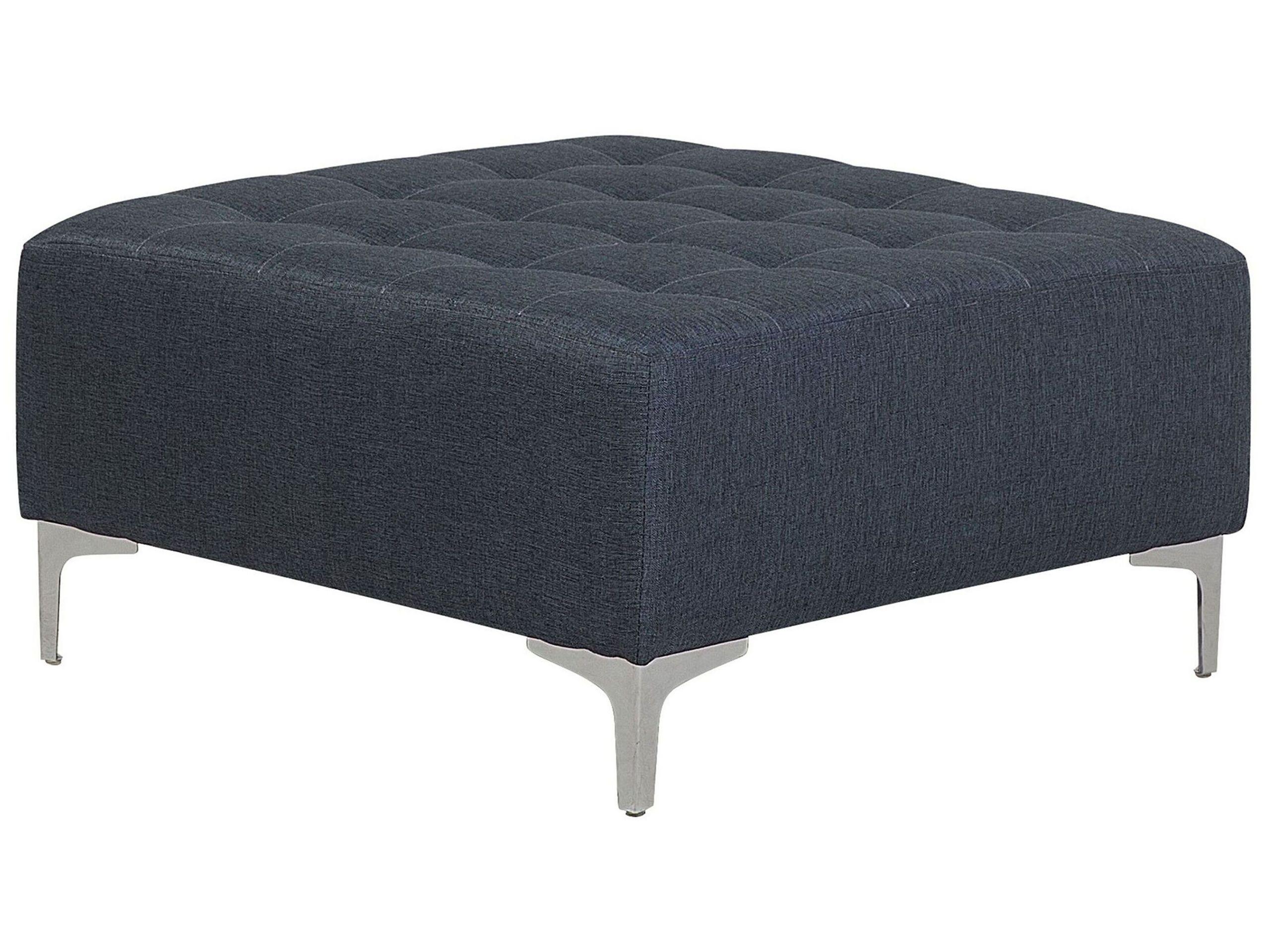 Beliani Ecksofa mit Ottomane aus Polyester Modern ABERDEEN  