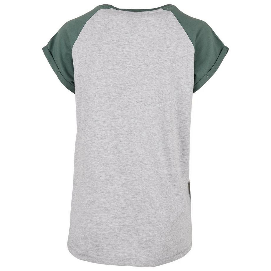 URBAN CLASSICS T-Shirt Manches Raglan Motif Contrasté  