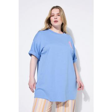 T-shirt oversize, manches courtes
