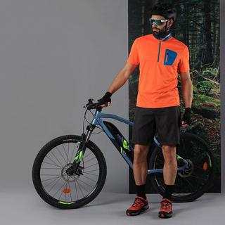 CMP Freebike Kurzarm Halb-Zipper T-Shirt  