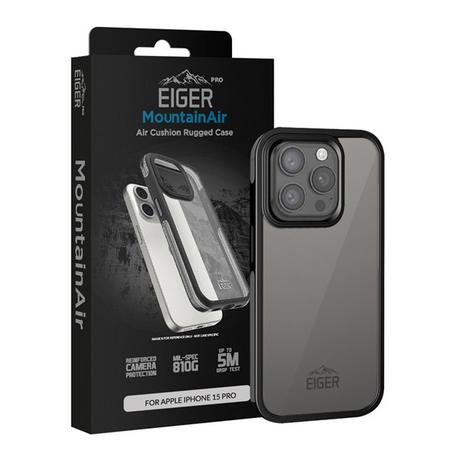 EIGER  Eiger iPhone 15 Pro Ultra Protection Case Schwarz 