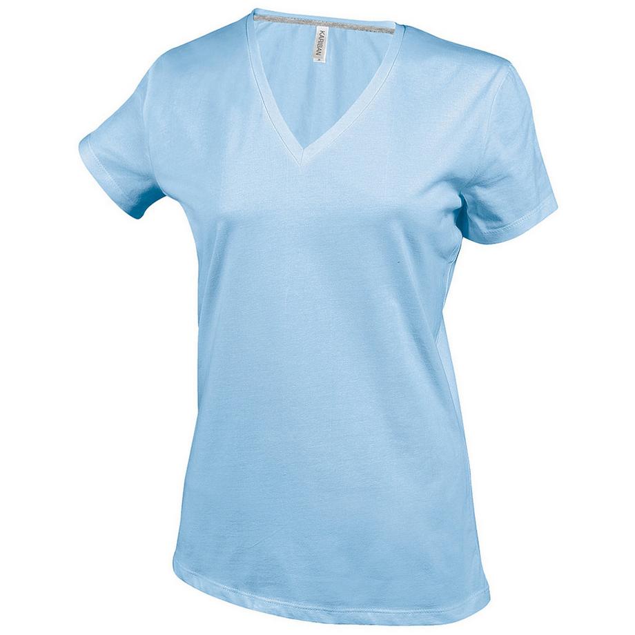 T-ShirtÀ Manches Courtes Et Col En V