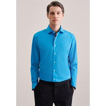 Business Hemd Slim Fit Langarm Uni