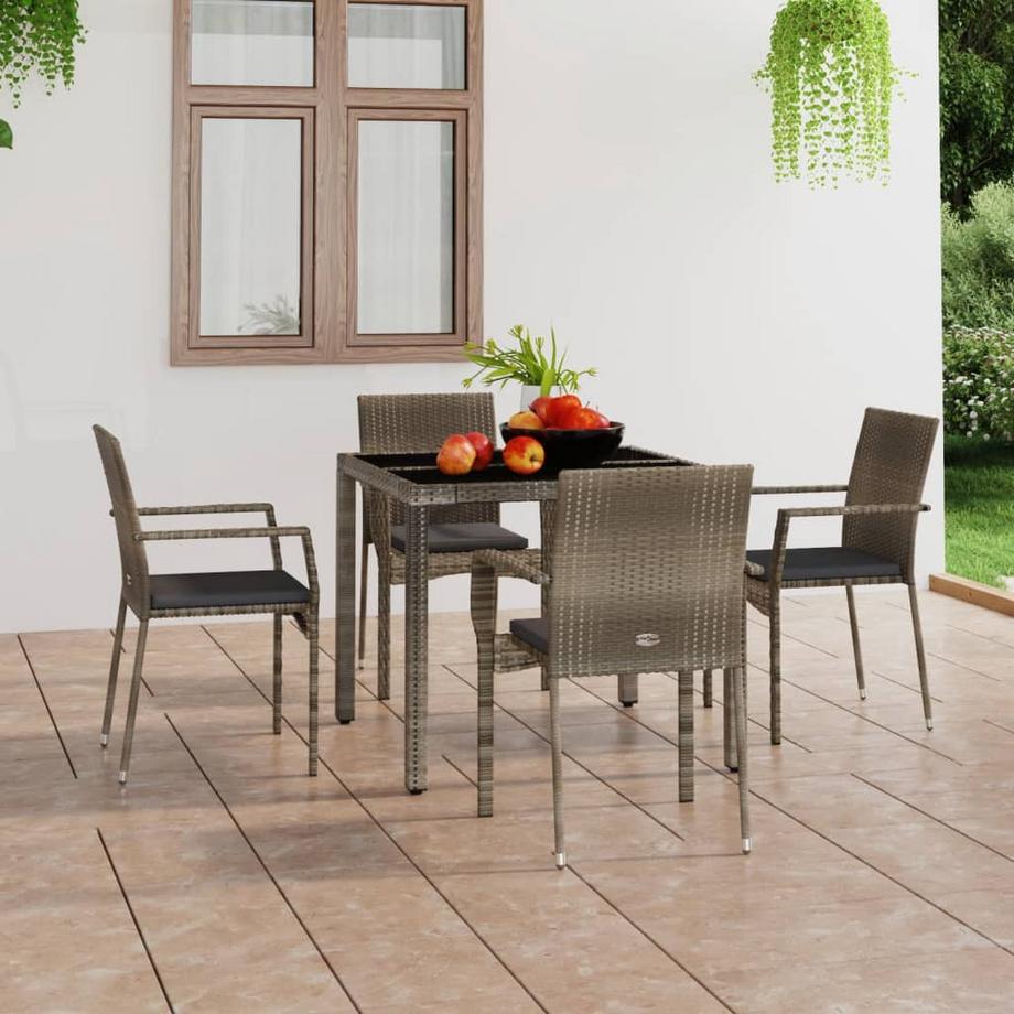 VidaXL Gartenstuhl poly-rattan  