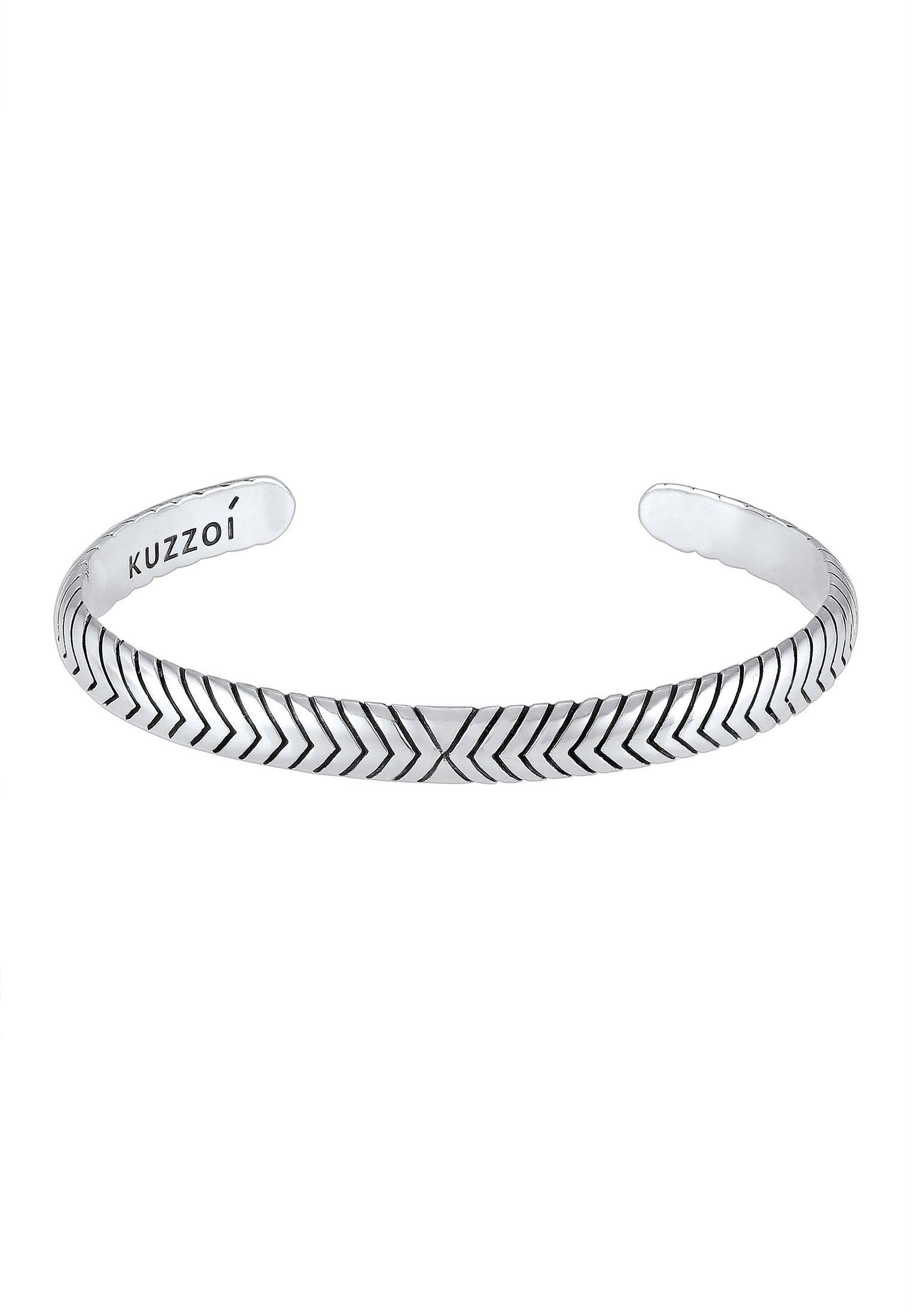 Kuzzoi  Armband  Armreif Oxidiert Offen Basic 