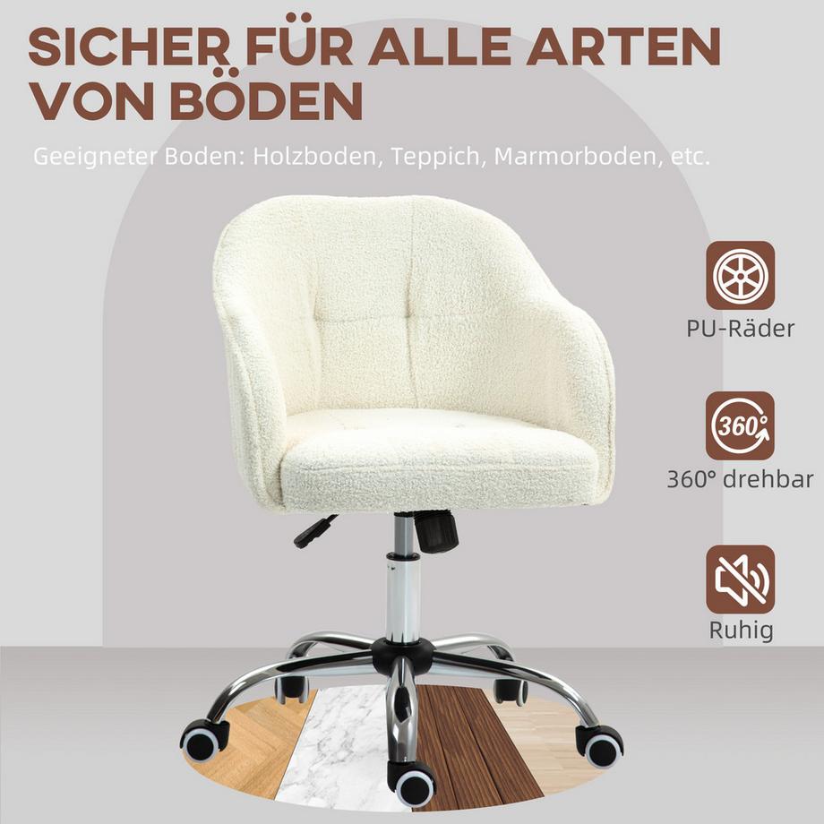 HOMCOM chaise de bureau  