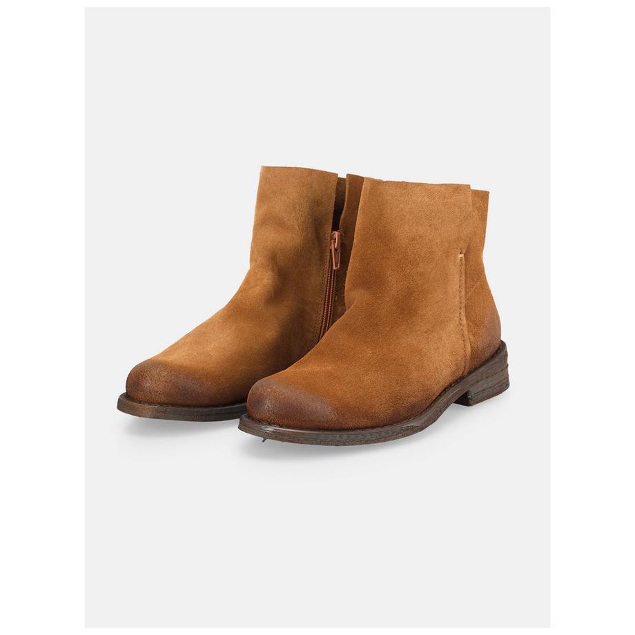 Felmini Wide Fit Stiefelette mit Seitlicher Reissverschluss  