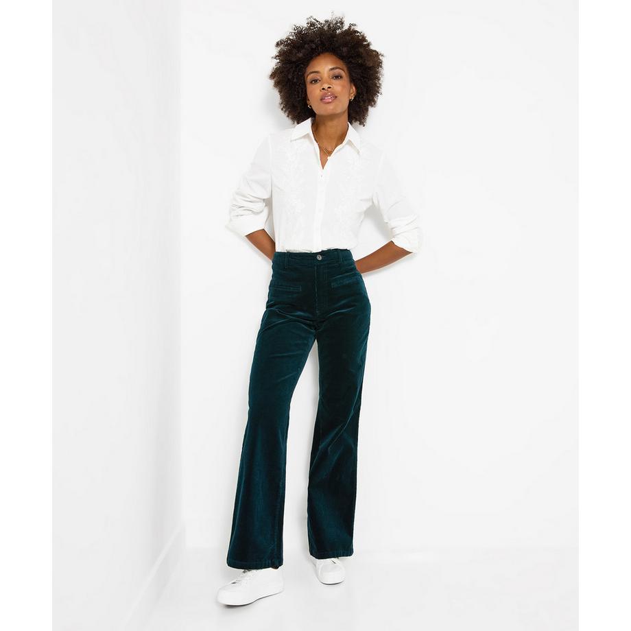 Joe Browns Pantaloni in Velluto a Coste Gamba Larga Indie  