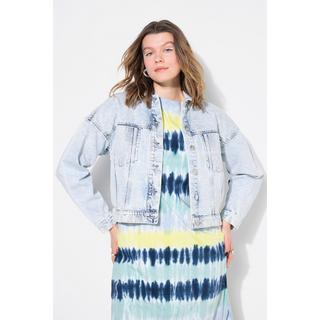 Studio Untold Veste en jean oversize Rivets brillants  