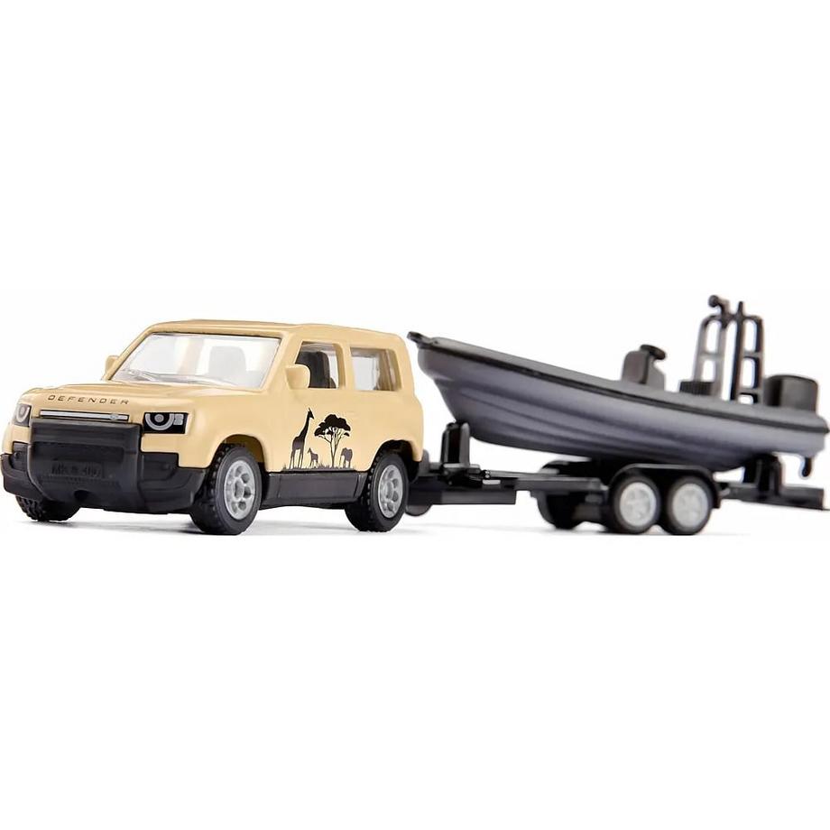 Land Rover Defender Safari mit Boot