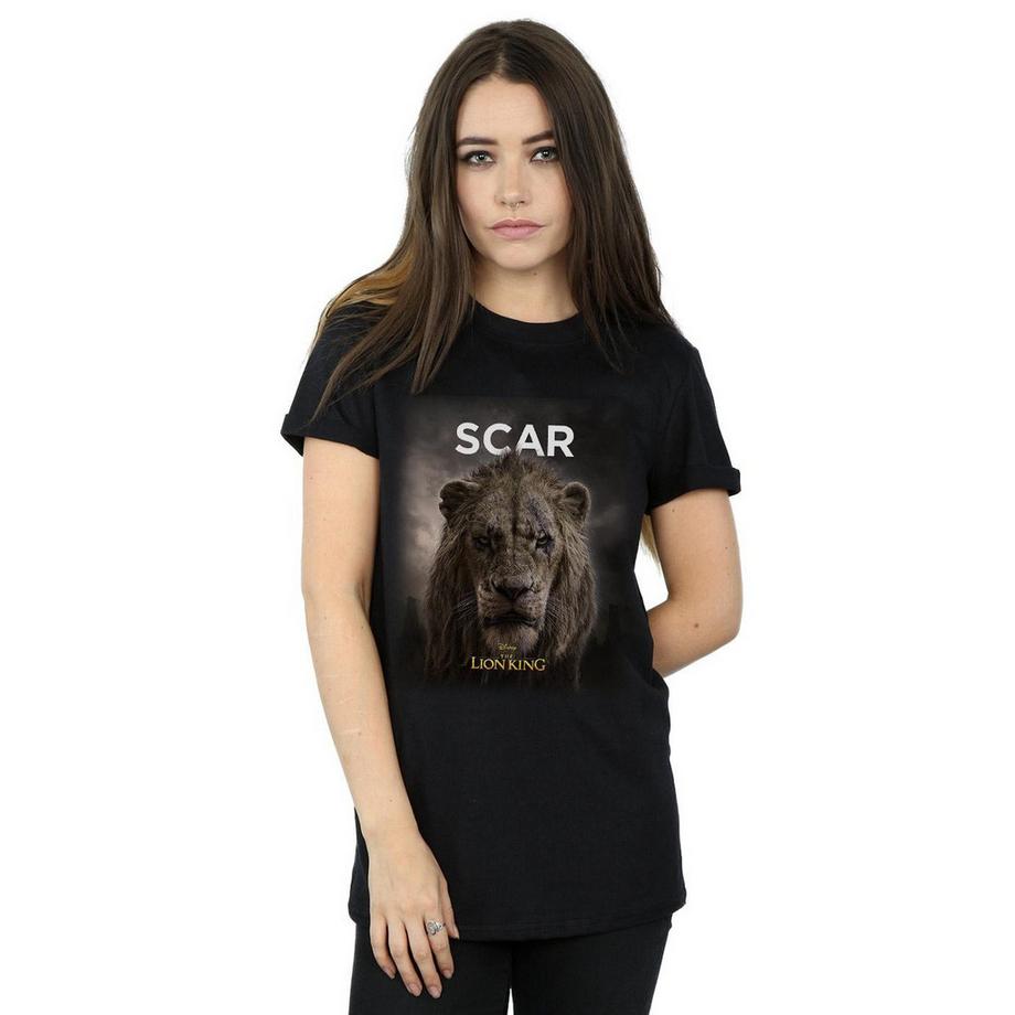 Disney Il Re Leone Scar T-Shirt Stampata  