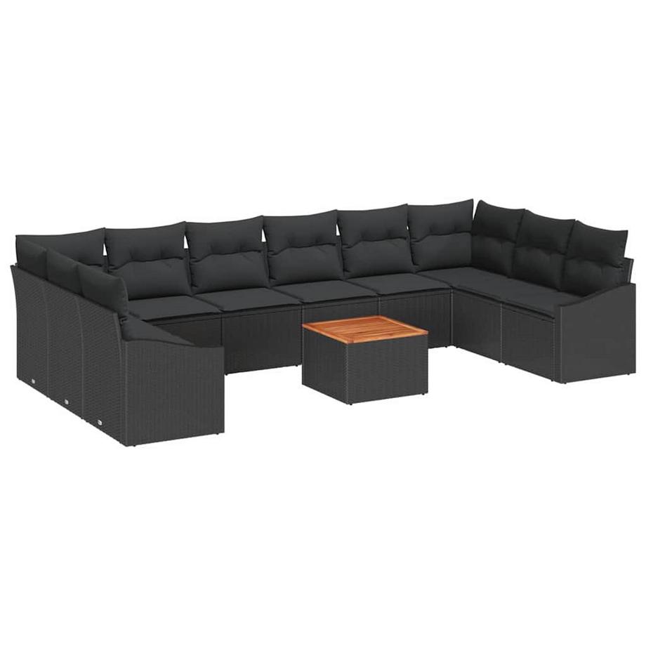 Canapé de jardin poly rattan