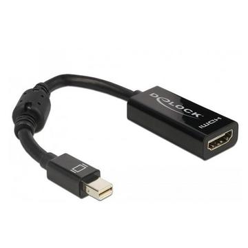 DeLOCK Adapter mini Displayport / HDMI 0,18 m HDMI tipo A (Standard) Nero