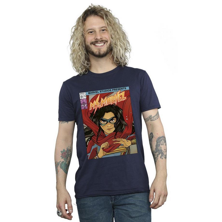 MARVEL Ms Comic Cover T-Shirt  