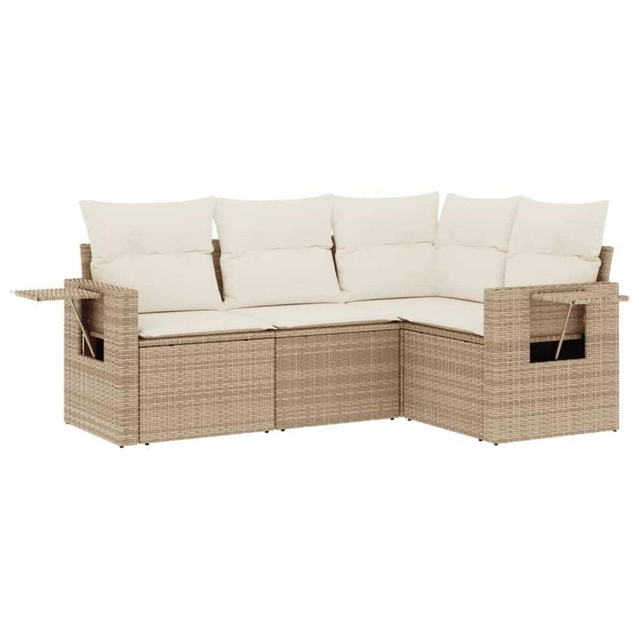 set divano da giardino Polirattan