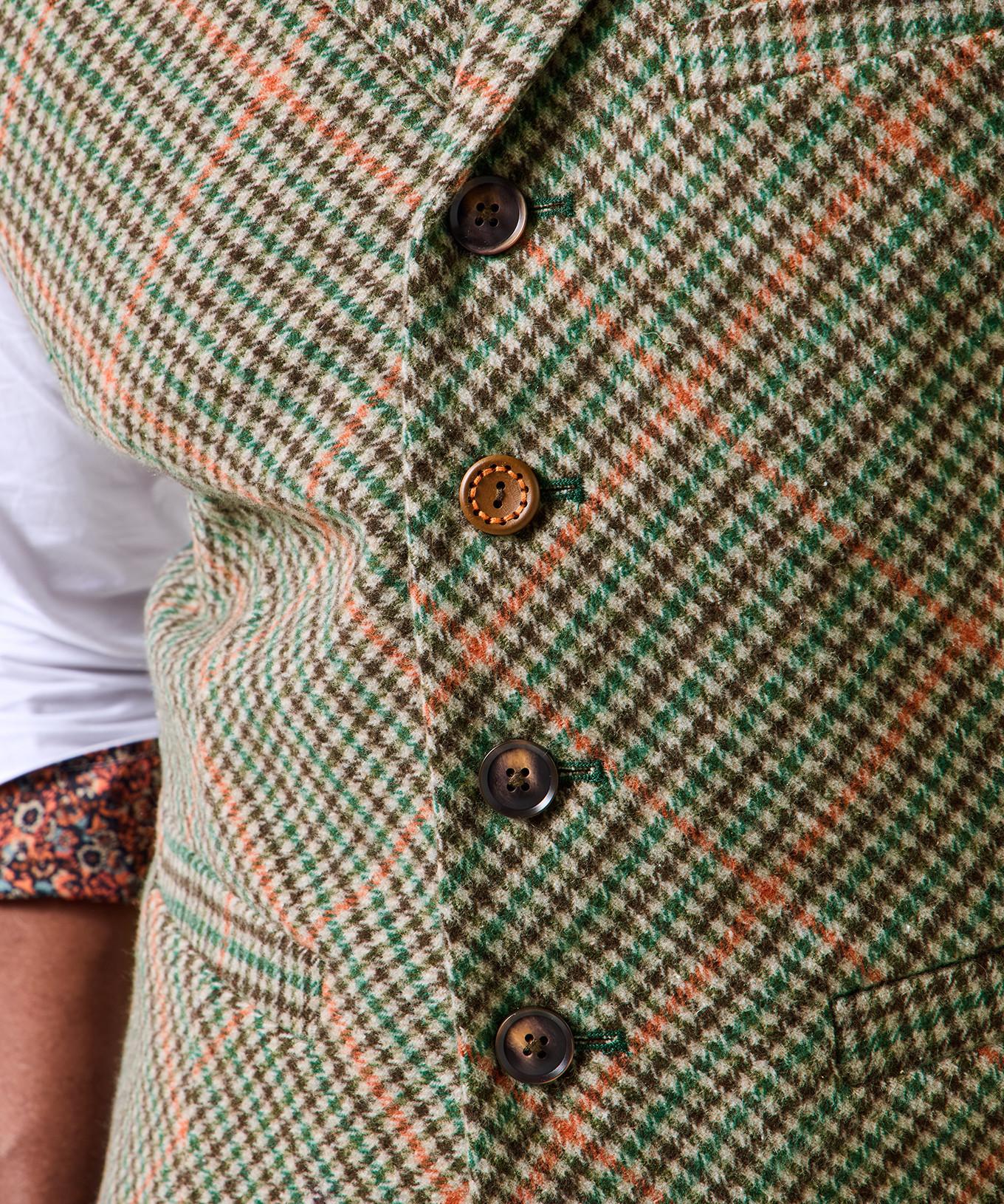 Joe Browns Karierte Weste mit gemustertem Futter  