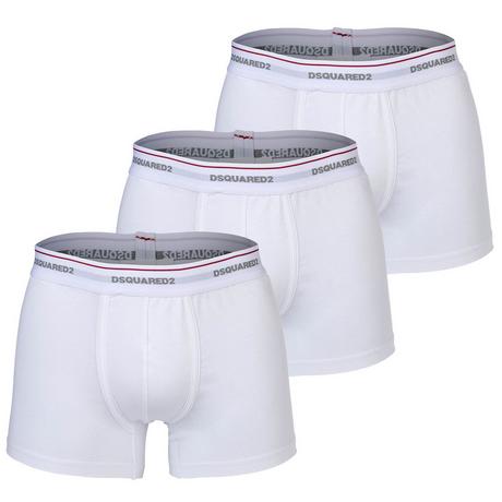 DSQUARED2 Lot de 3 Boxers Trunks  