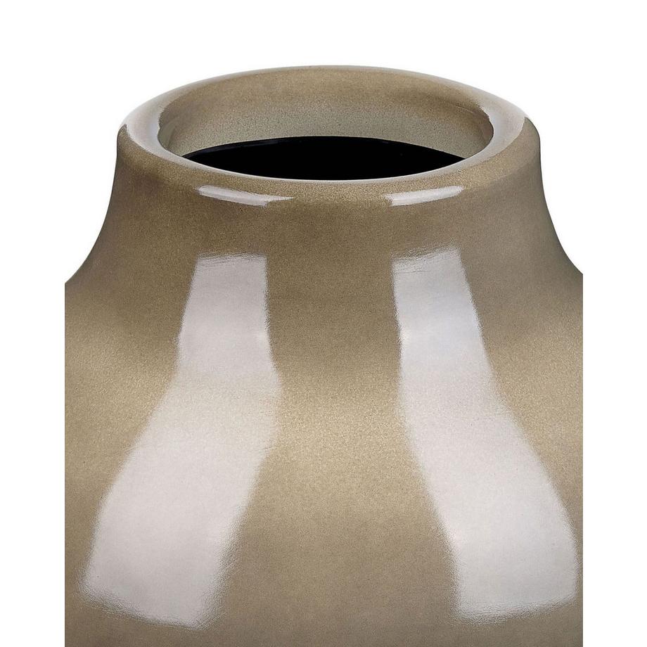 Beliani Vase à fleurs en Terre cuite Traditionnel MAGAN  