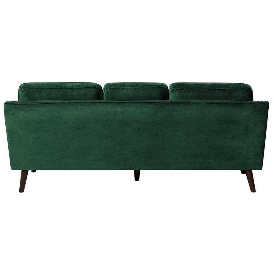 Beliani Canapé 3 places en Velours  LOKKA  