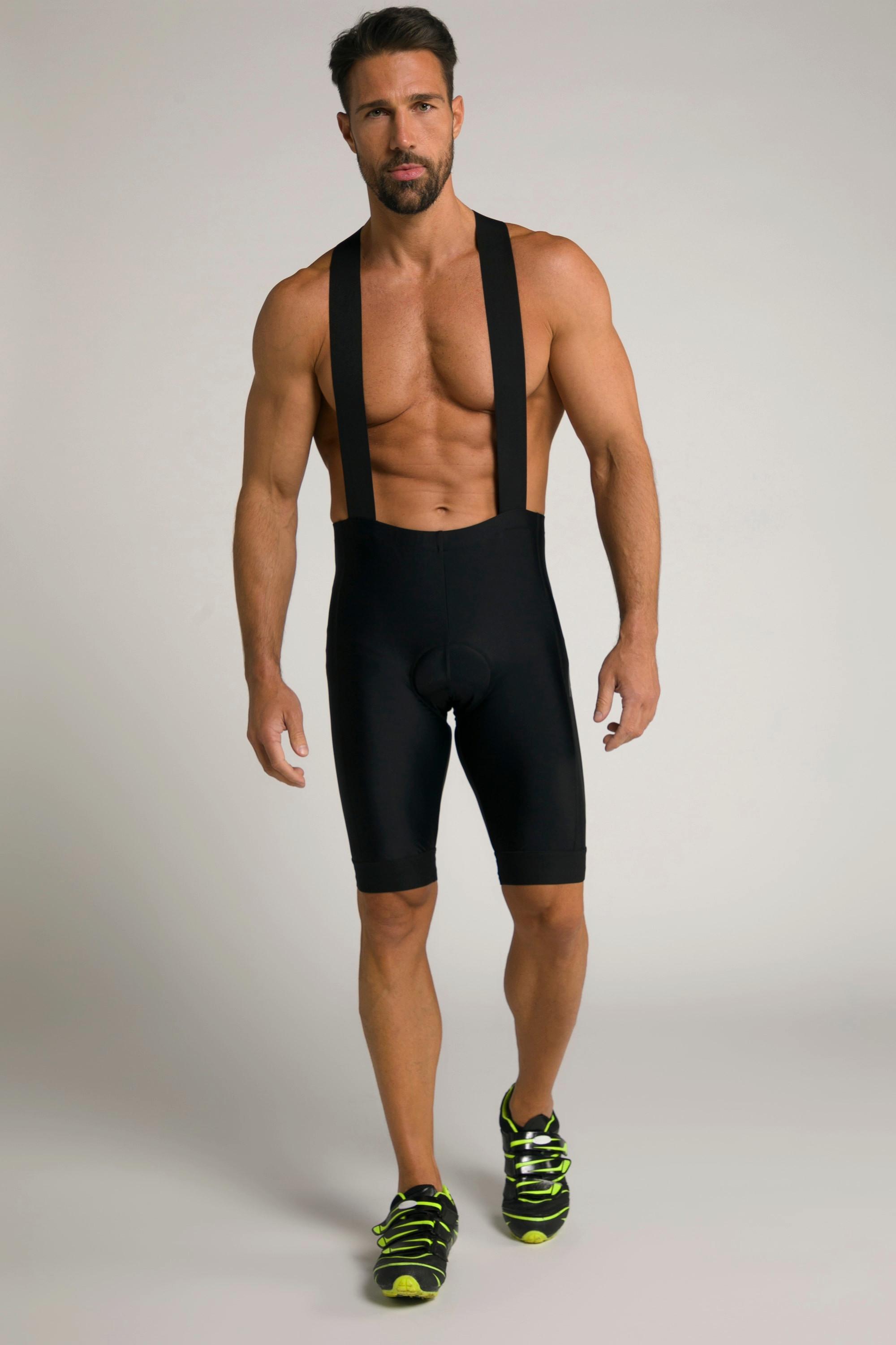 JP1880 Fahrrad 1/2 Trägerhose Polsterung Eng Anliegend  