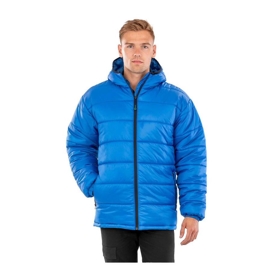 Result Veste Matelassée à Capuche en Matériau Recyclé  