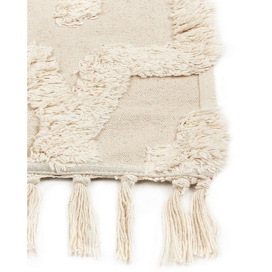 Beliani Teppich aus Baumwolle Boho ITANAGAR  