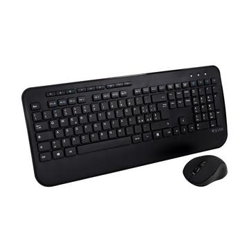 Clavier QWERTY italien complet avec repose-mains CKW300IT – Noir