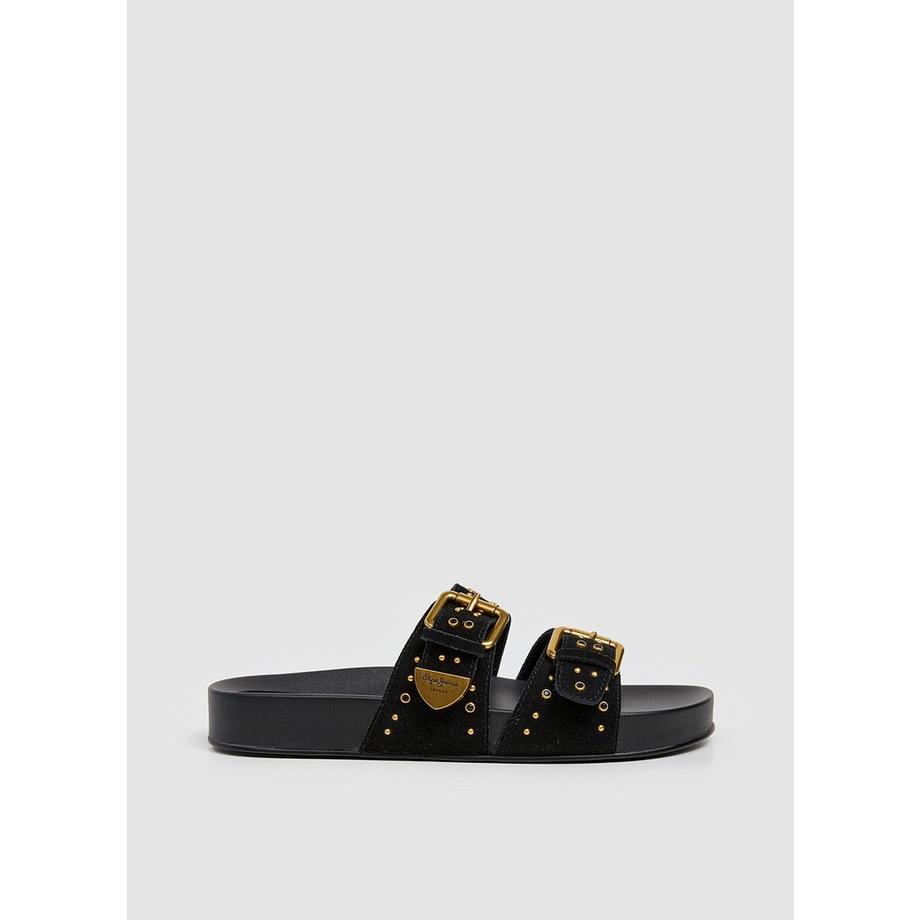 Pepe Jeans Agnes Studs Sandali Doppia Fascia  