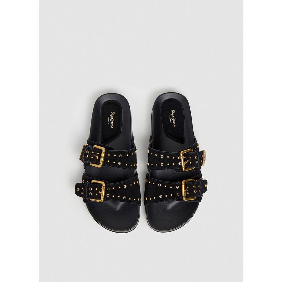 Pepe Jeans Agnes Studs Sandali Doppia Fascia  