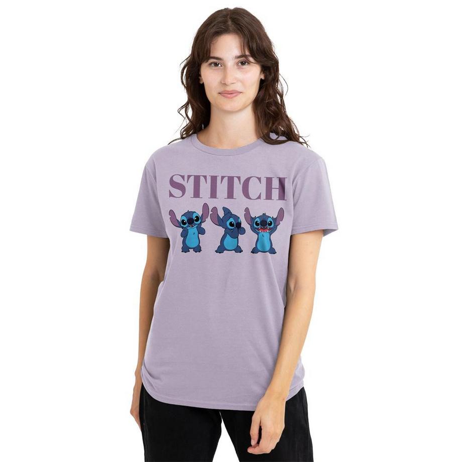 Lilo & Stitch T-Shirt Imprimé Graphique Stitch  