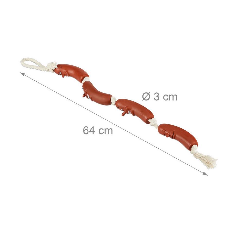 B2X  Jouet pour chien Saucisse 