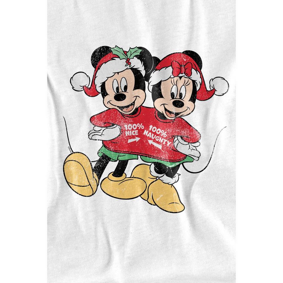 Disney T-shirt Noël Mickey et Minnie  