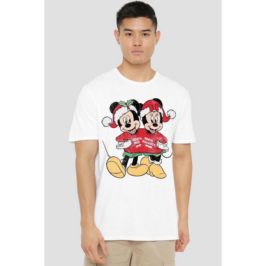 Disney T-shirt Noël Mickey et Minnie  