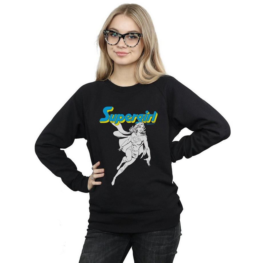DC COMICS Supergirl Classic Logo Sweatshirt  