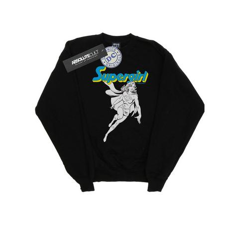 DC COMICS  Supergirl Mono Action Pose Sweatshirt 