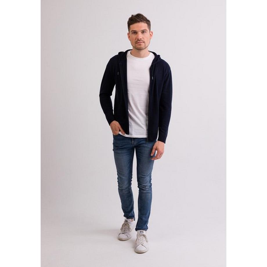 CASH-MERE.CH Felpa con cappuccio in cashmere  