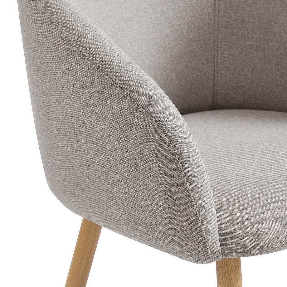 mutoni Poltrona Momentum taupe (set di 2)  