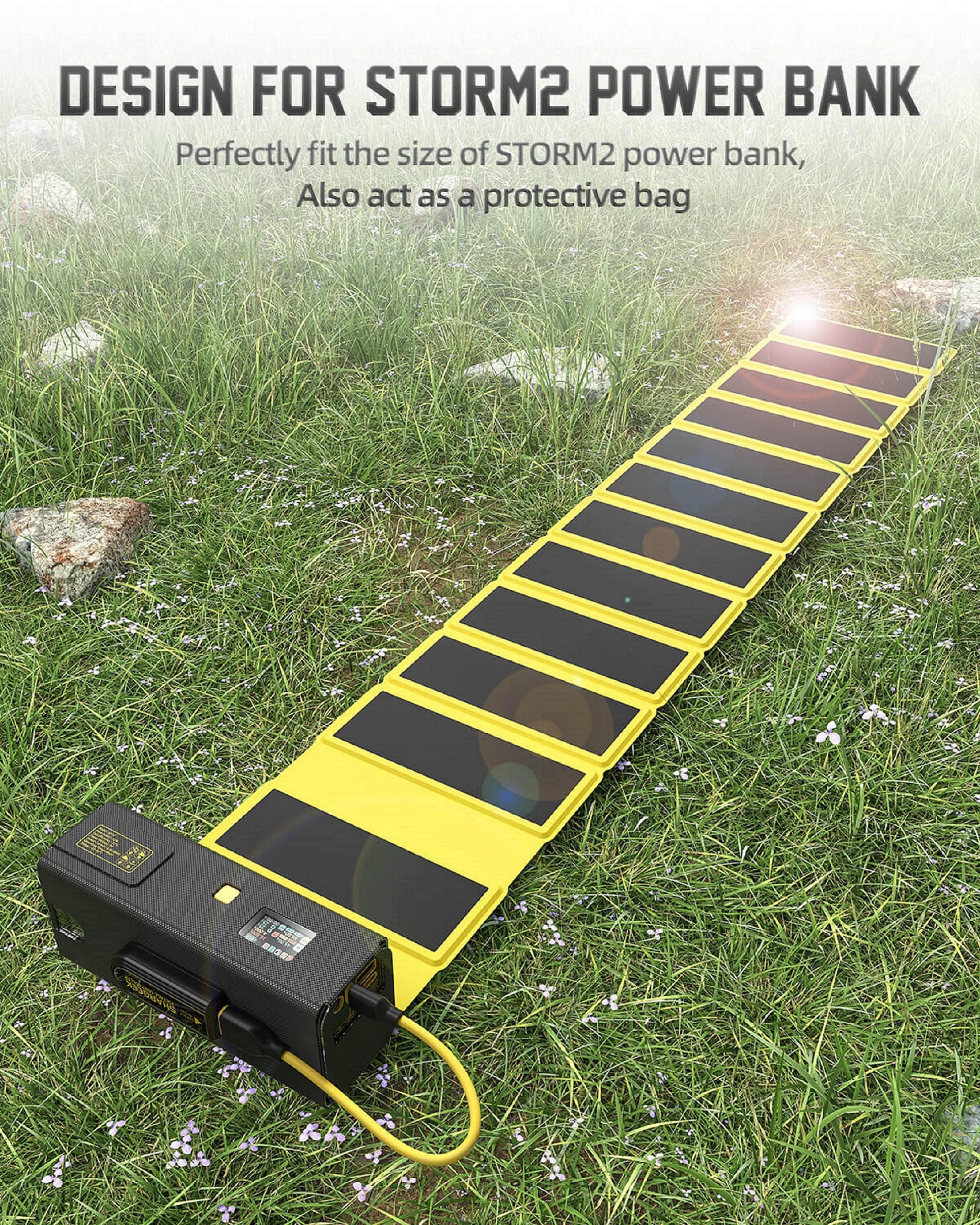 Sharge  Caricatore USB Storm 2 Solarpanel 
