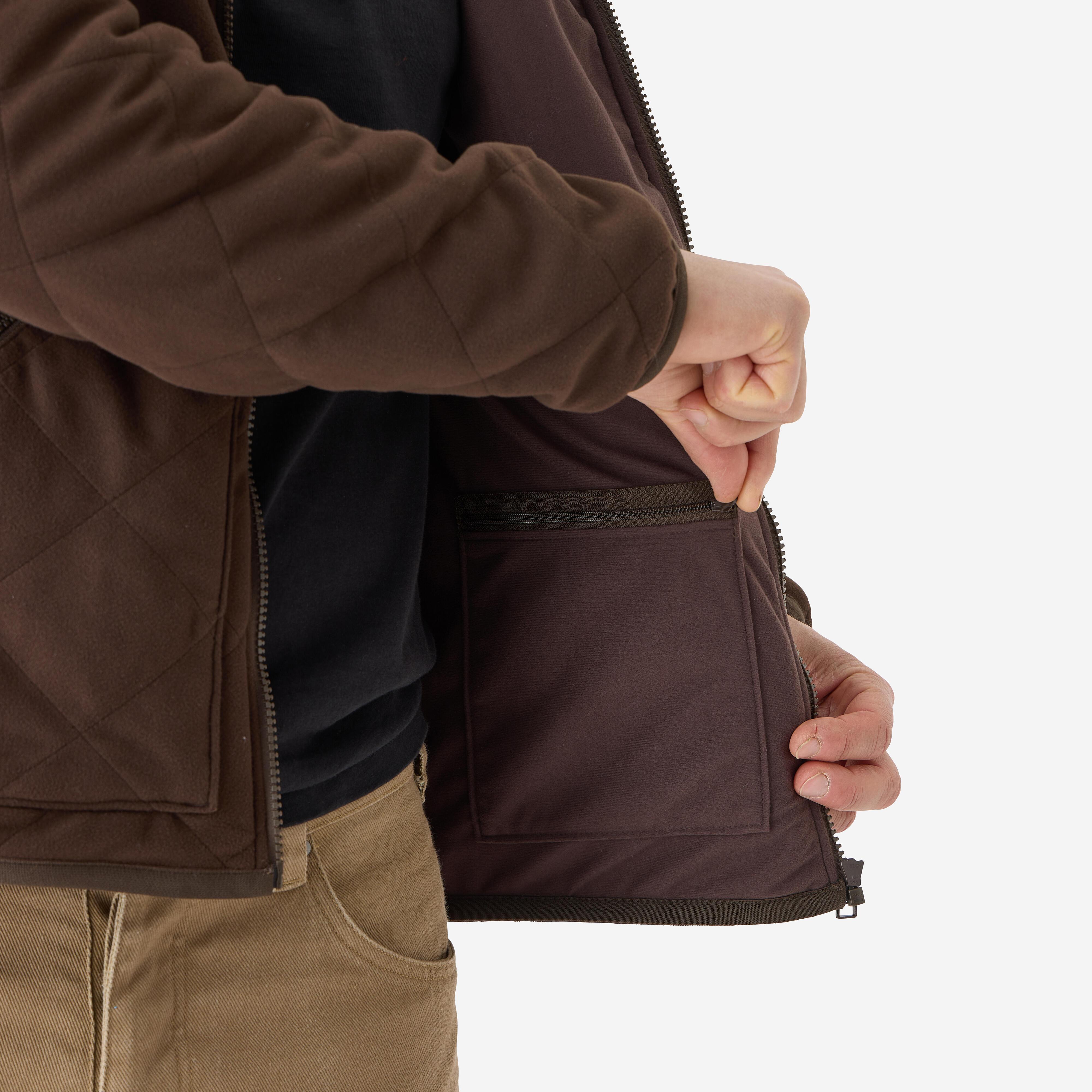 SOLOGNAC Wattierte Outdoor Jacke  