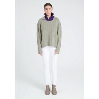 Studio Cashmere8  ZAYA 17 Pullover mit Claudine-Ausschnitt 6 Sohn - 100% Kaschmir 