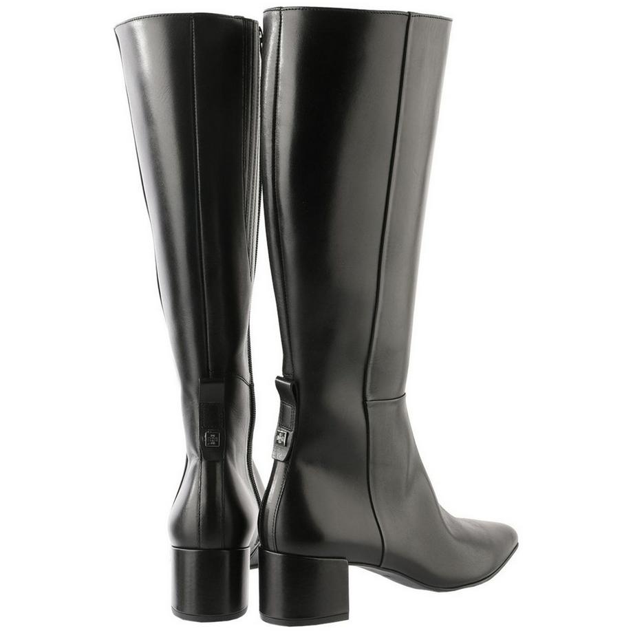Högl Knielange Stiefel mit Blockabsatz  