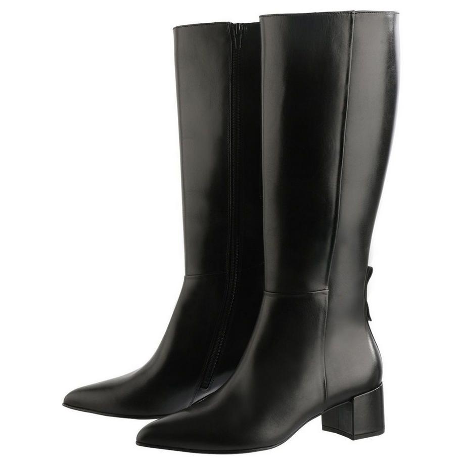 Högl Knielange Stiefel mit Blockabsatz  