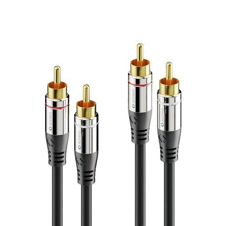 sonero  sonero S-AC700-075 câble audio 7,5 m 2 x RCA Noir 