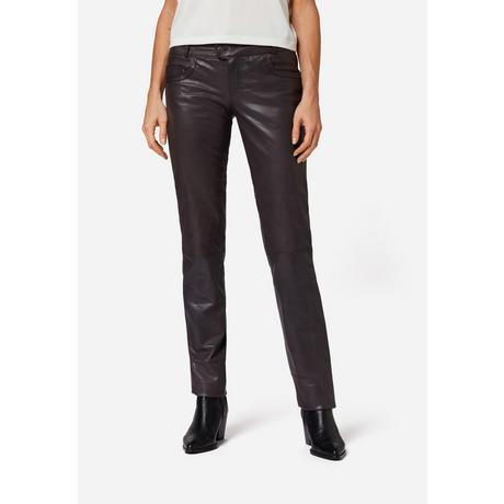 RICANO  Pantalon en cuir  Triston-B, style classique à 5 poches 