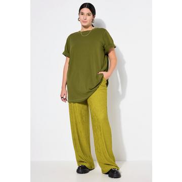 Pantalon en jersey, coupe Wide Legs, taille élastique