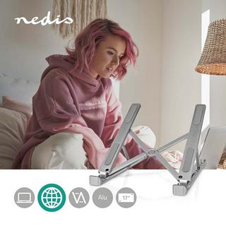 Nedis  Supporto per notebook | Non applicabile | Numero di angoli: 6 | 17 " | Senza illuminazione 