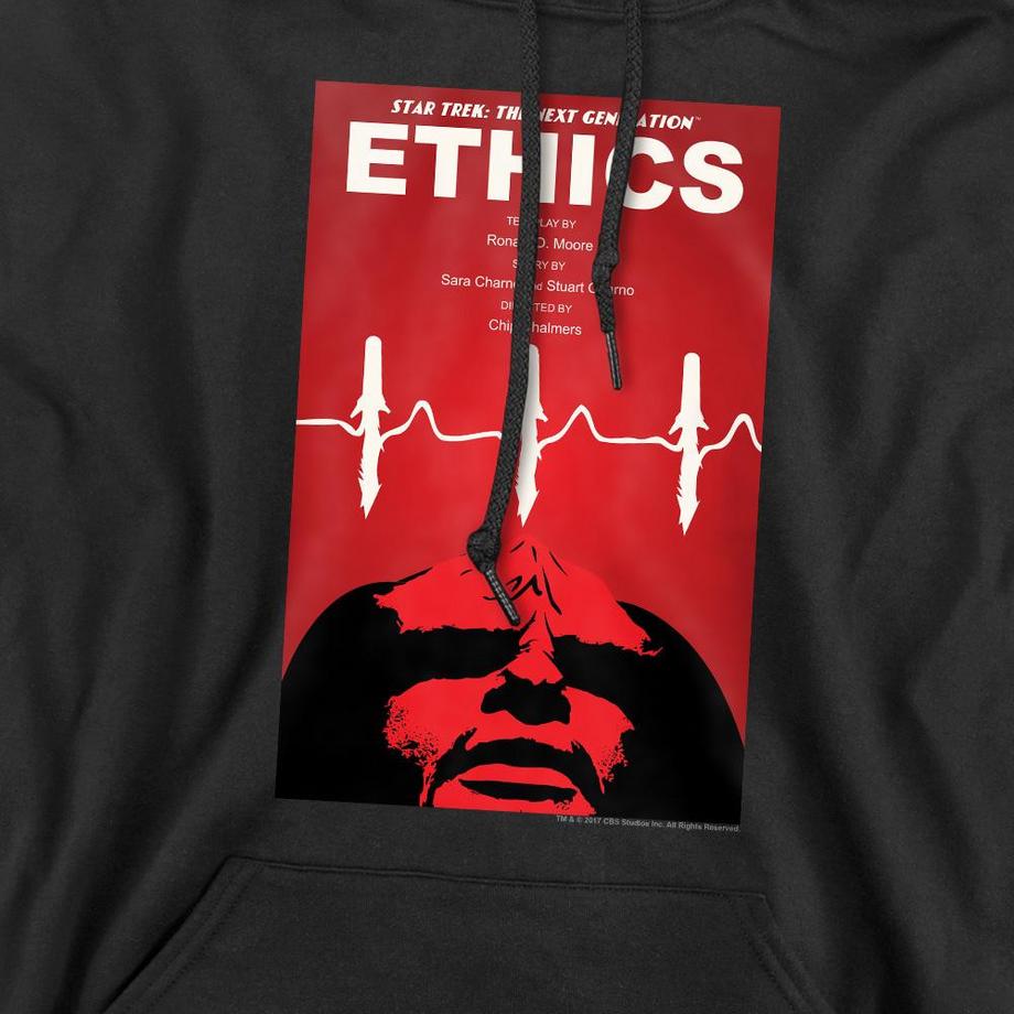 Star Trek The Next Generation Stagione 5 Episodio 16 Felpa con Cappuccio  