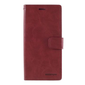 iPhone 12 Pro Max - Blue Moon Leder Etui Hülle Karten