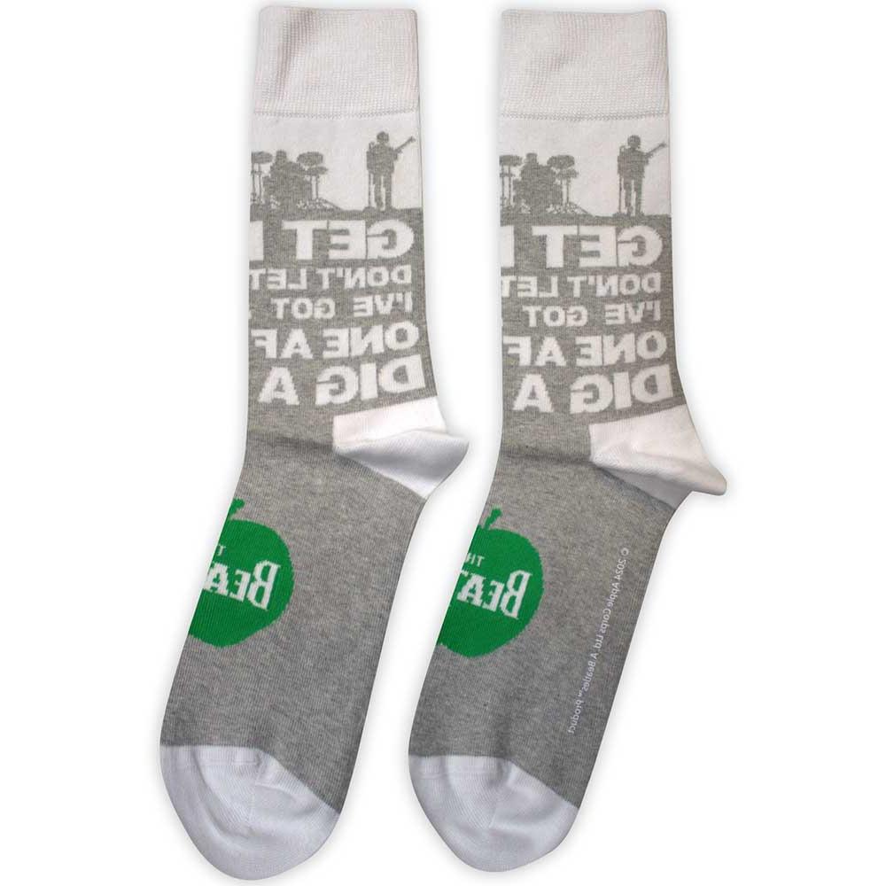 The Beatles Rooftop Silhouettes Apple Socken  
